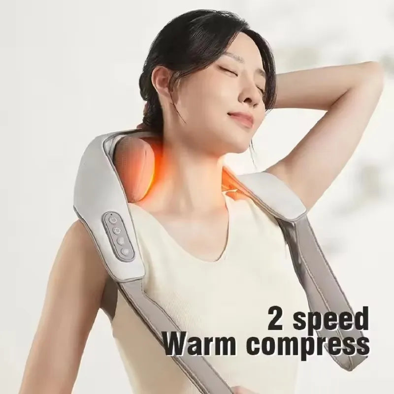 ThermaVibe™ U-Shape Neck & Scalp Massager