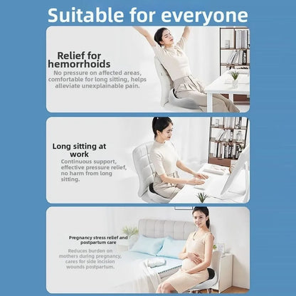 ErgoRelief™ Slow-Rebound Seat Cushion