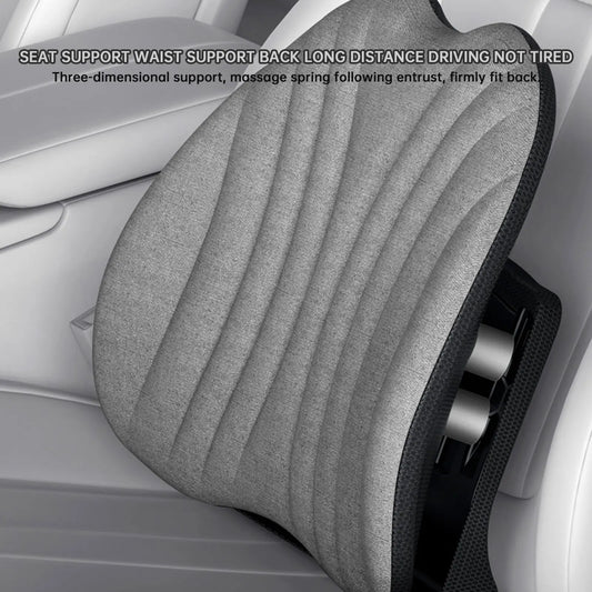 ErgoSupport™ Lumbar Cushion – Car & Office Back Support Pillow