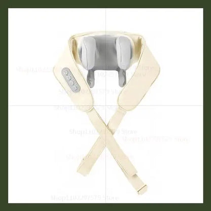 Neck Massager for Pain Relief deep Tissue Relieves Tension Kneading Massagerwith Heat Improves Circulation Eases Muscle Soreness