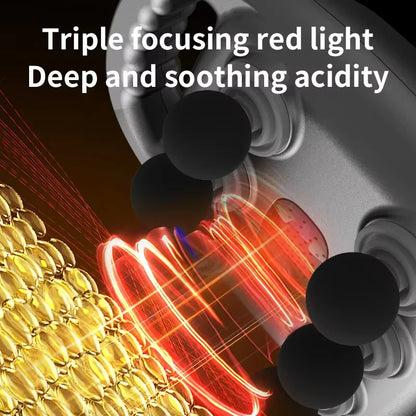 6 headed rechargeable full body massage gun