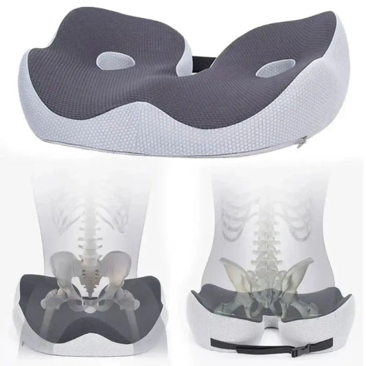 ErgoRelief™ Slow-Rebound Seat Cushion